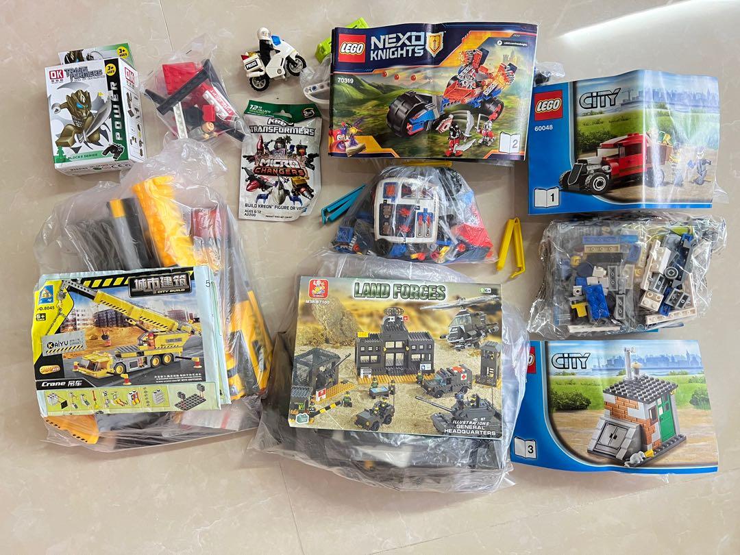 Lego and 3rd party blocks for children. Going at crazy rates. Hobbies Toys Toys Games on Carousell