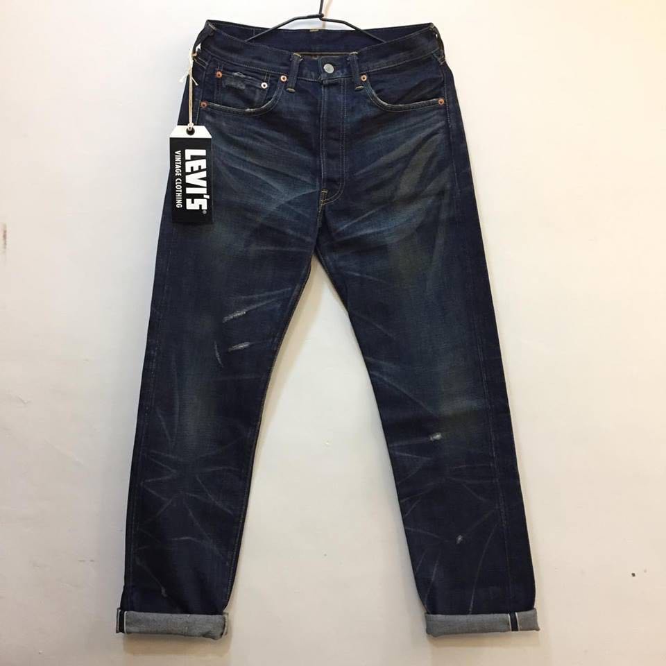 Levis Lvc 66501-0046 W32 L36 深藍 日本製 水洗刀割 赤耳 WTAPS SOPH UE