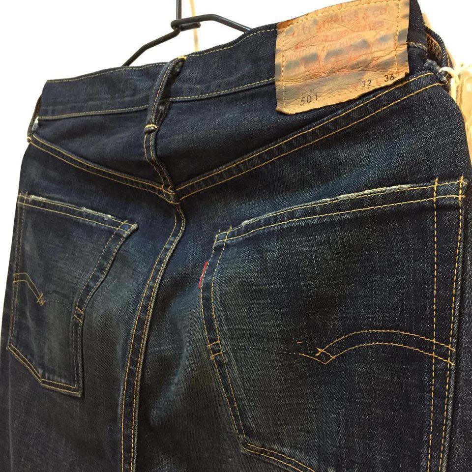Levis Lvc 66501-0046 W32 L36 深藍 日本製 水洗刀割 赤耳 WTAPS SOPH UE