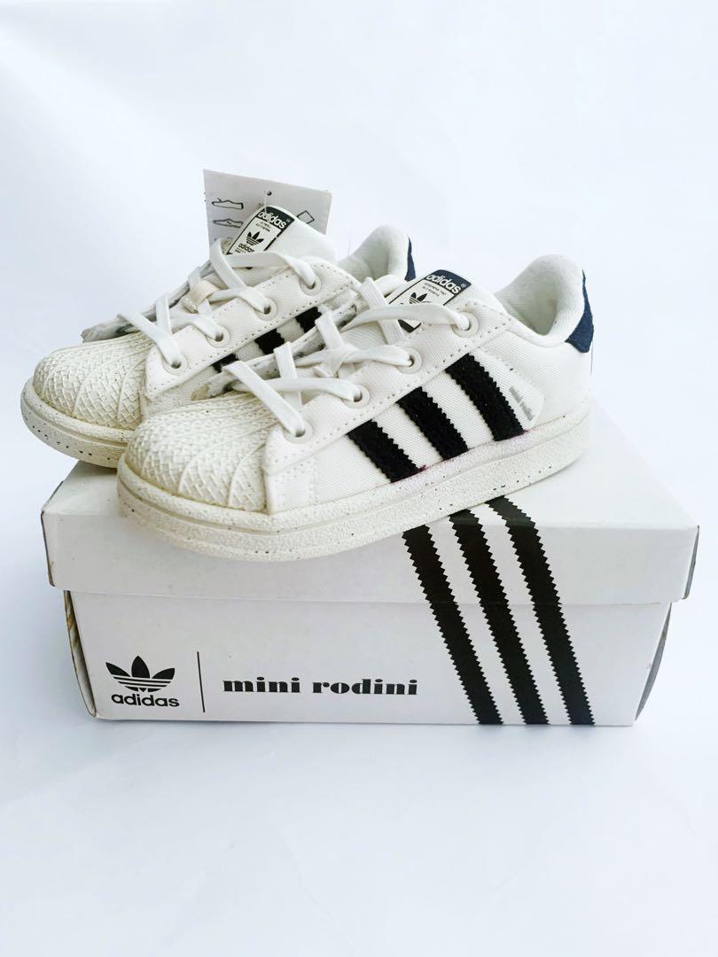X Mini Superstar (limited edition) toddler sneakers , Babies & Kids, Babies & Kids Fashion on Carousell