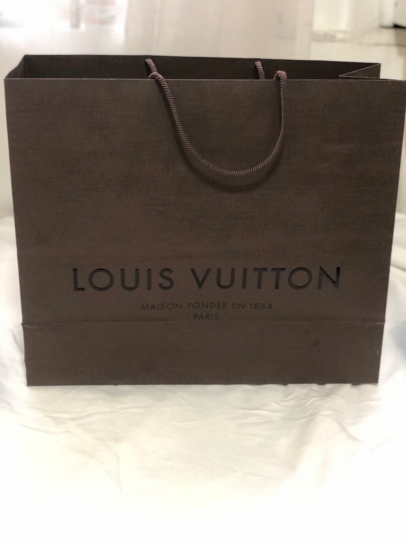 Shop louis vuitton paper bag for Sale on Shopee Philippines