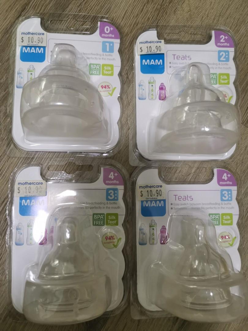 Mothercare mam teats online