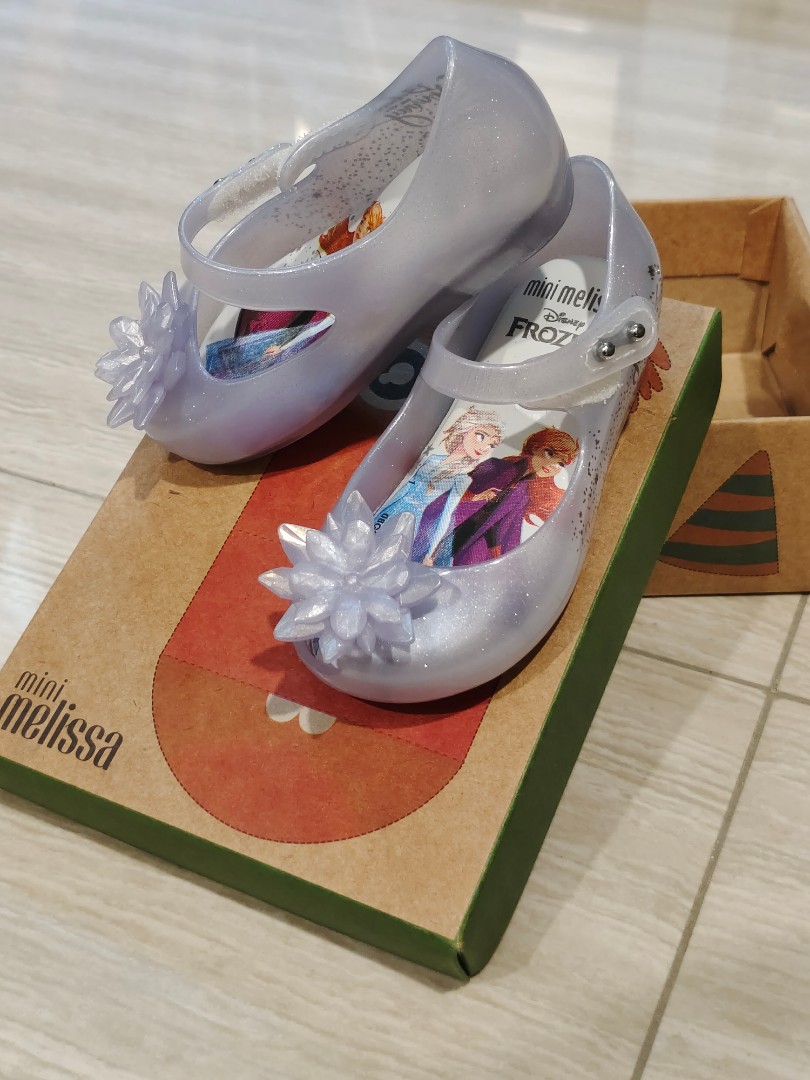 Mini melissa sales frozen shoes
