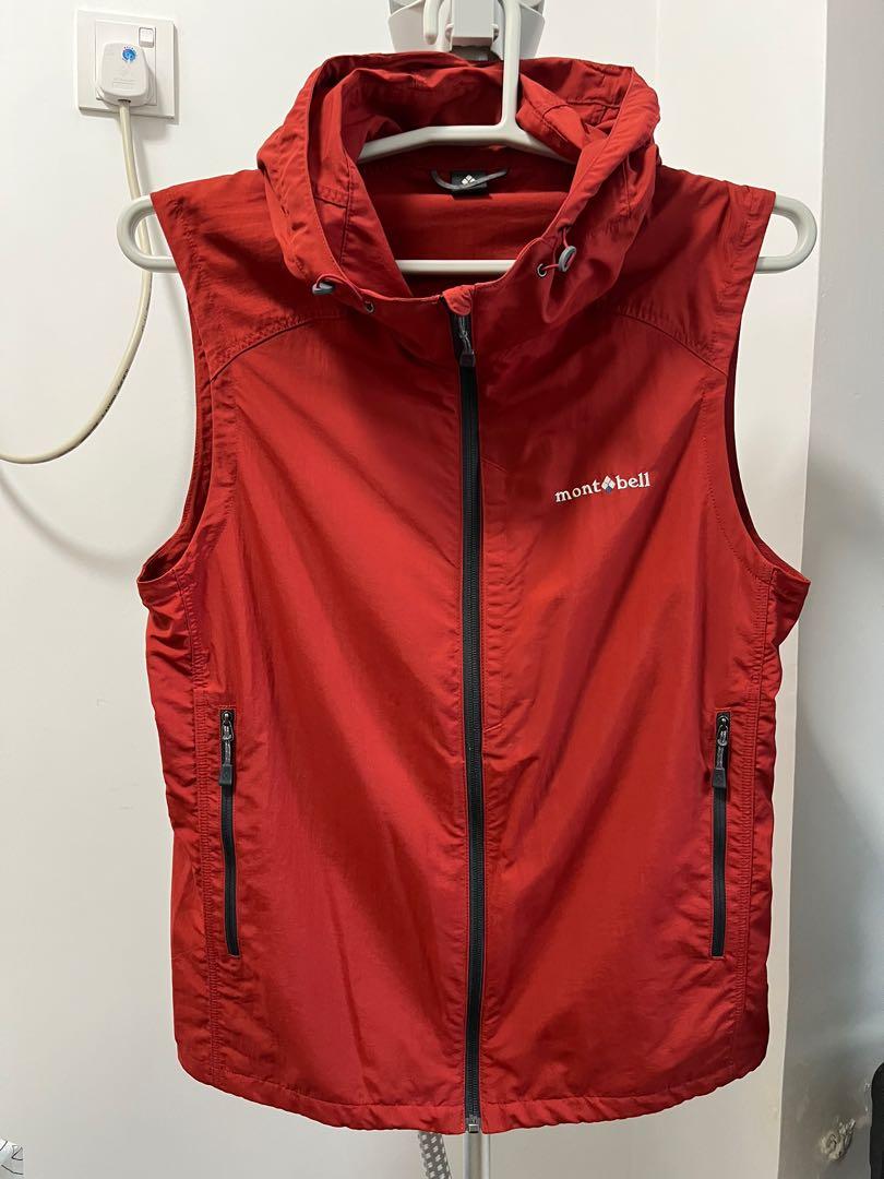 Montbell Mont Bell 男裝防風有帽背心hooded Vest 男裝 運動服裝 Carousell