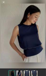 Navy Blue Top
