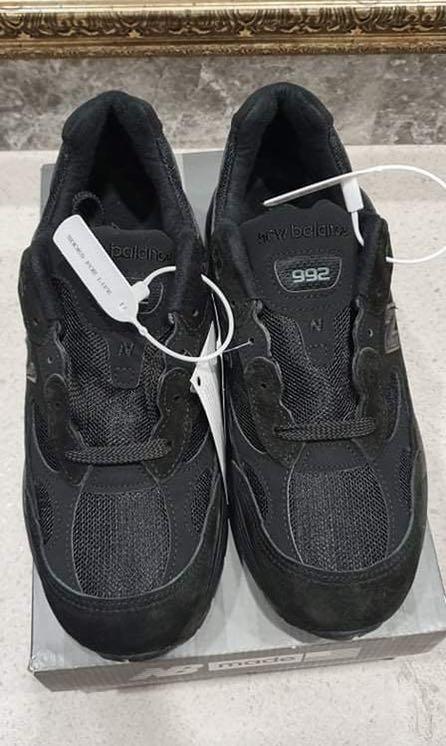 New balance 992 EA 黑, 他的時尚, 鞋子在旋轉拍賣