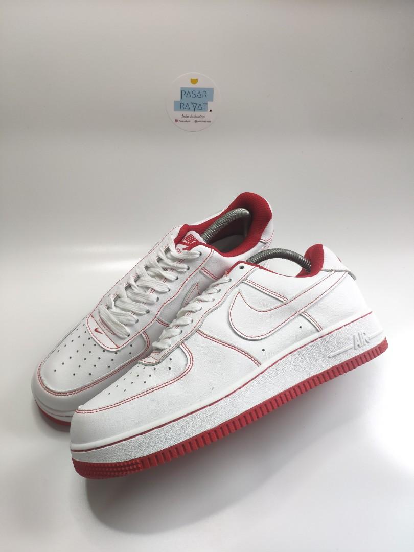 Nike Air Force 1 Low White \u0026 Red 