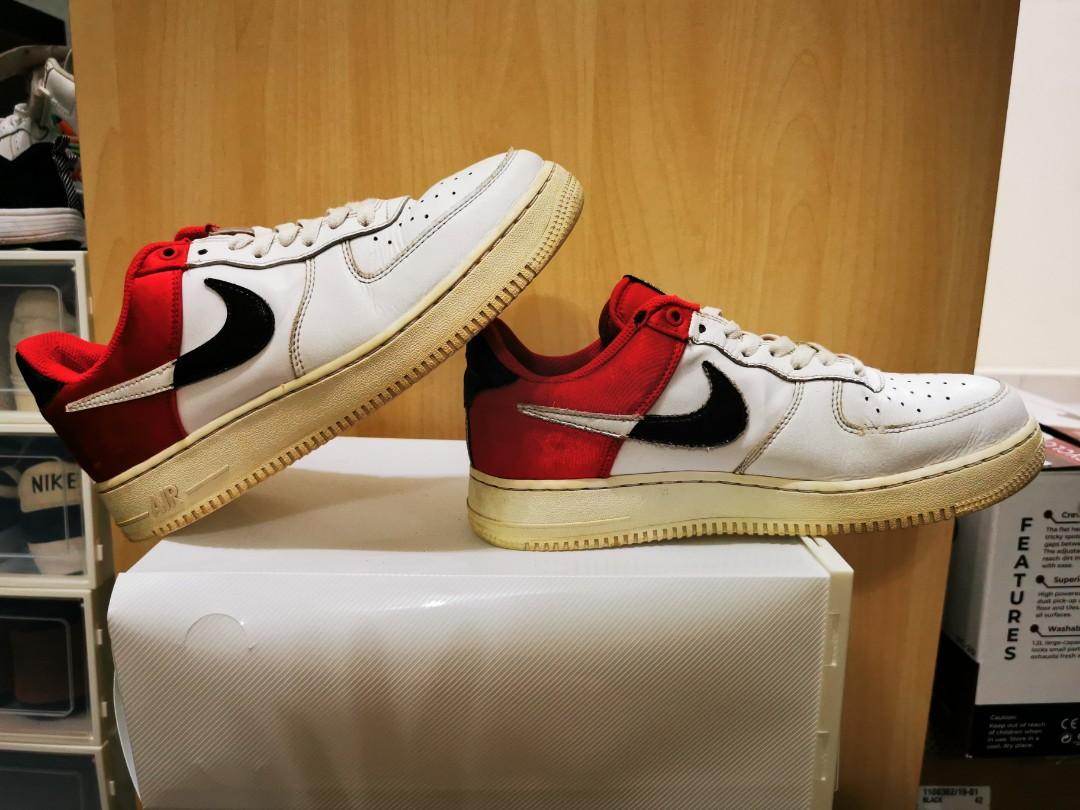 Nike Air Force 1 NBA Red Original Men s Fashion Footwear