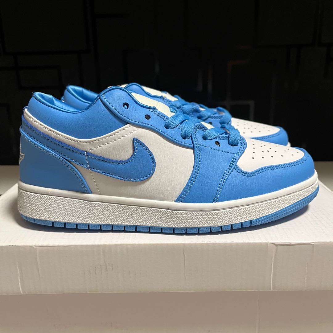 Nike Air Jordan 1 Low UNC SIZE 38.5 Women s Fashion Footwear