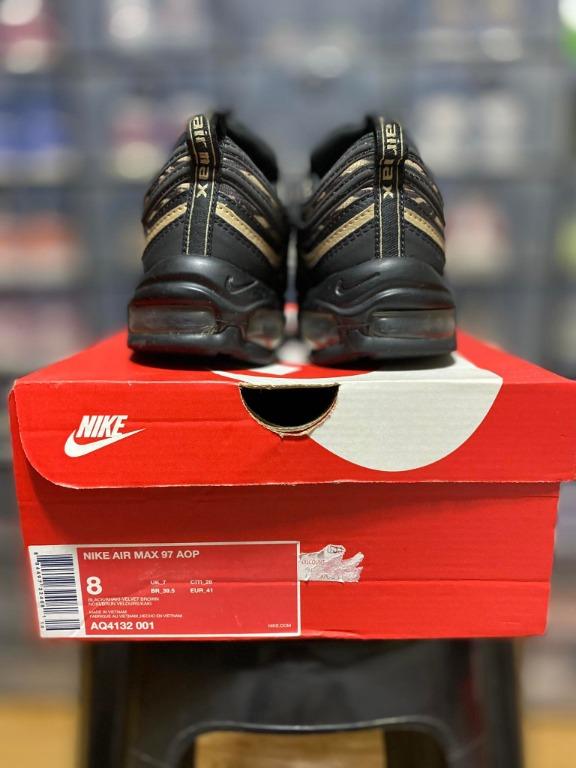 FREE SHIPPING Nike Air Max 97 Tiger Camo Men s Fashion Footwear