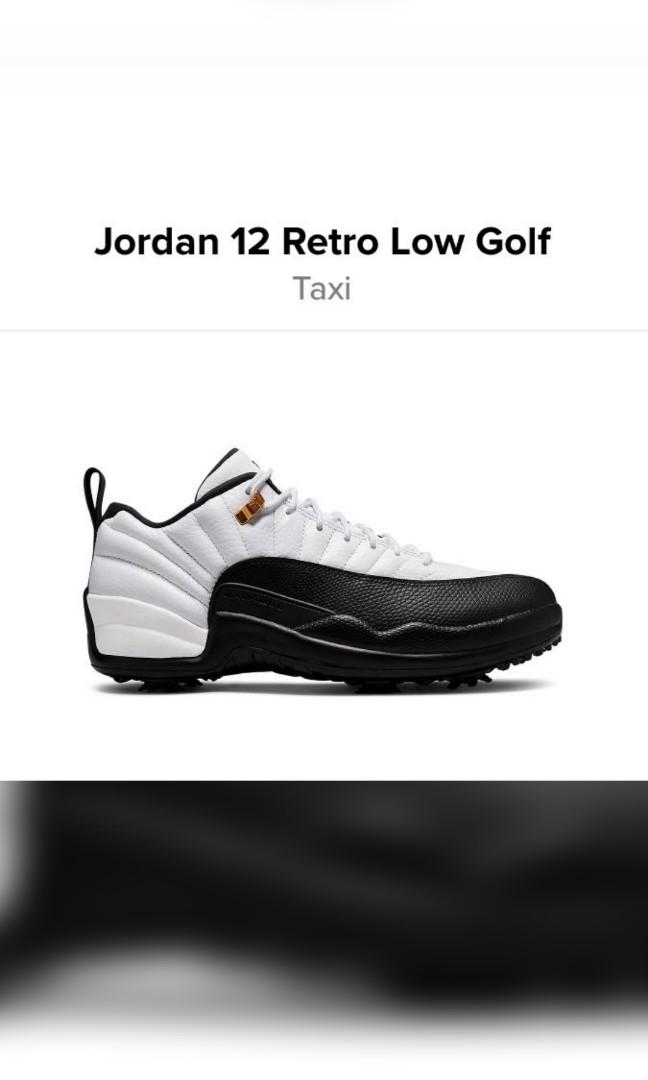 jordan 12 low taxi