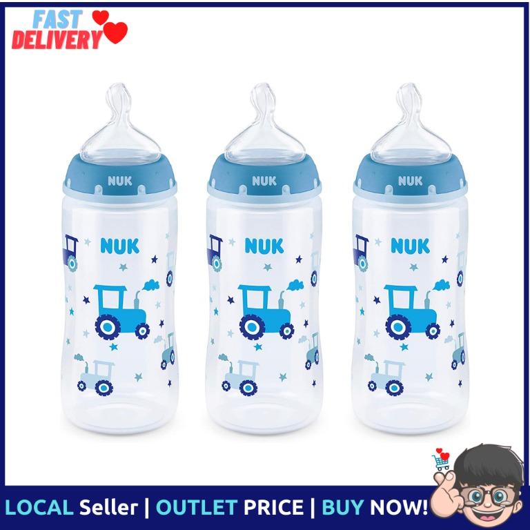 Nuk NATURE SENSE SMALL TEAT 0-6M Baby Bottle Feeding Supplies Teats BNIP 