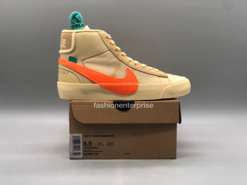 Nike Blazer Mid Off-White All Hallow's Eve Men's - AA3832-700 - US