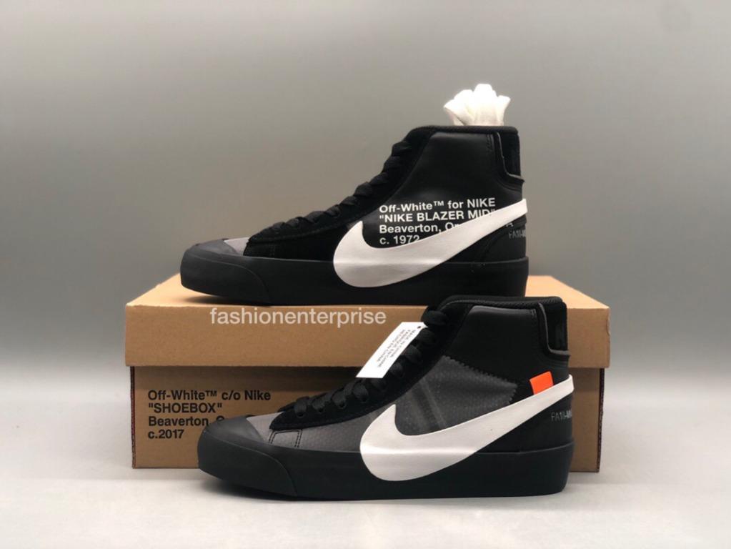 Off white x online blazer mid grim reaper