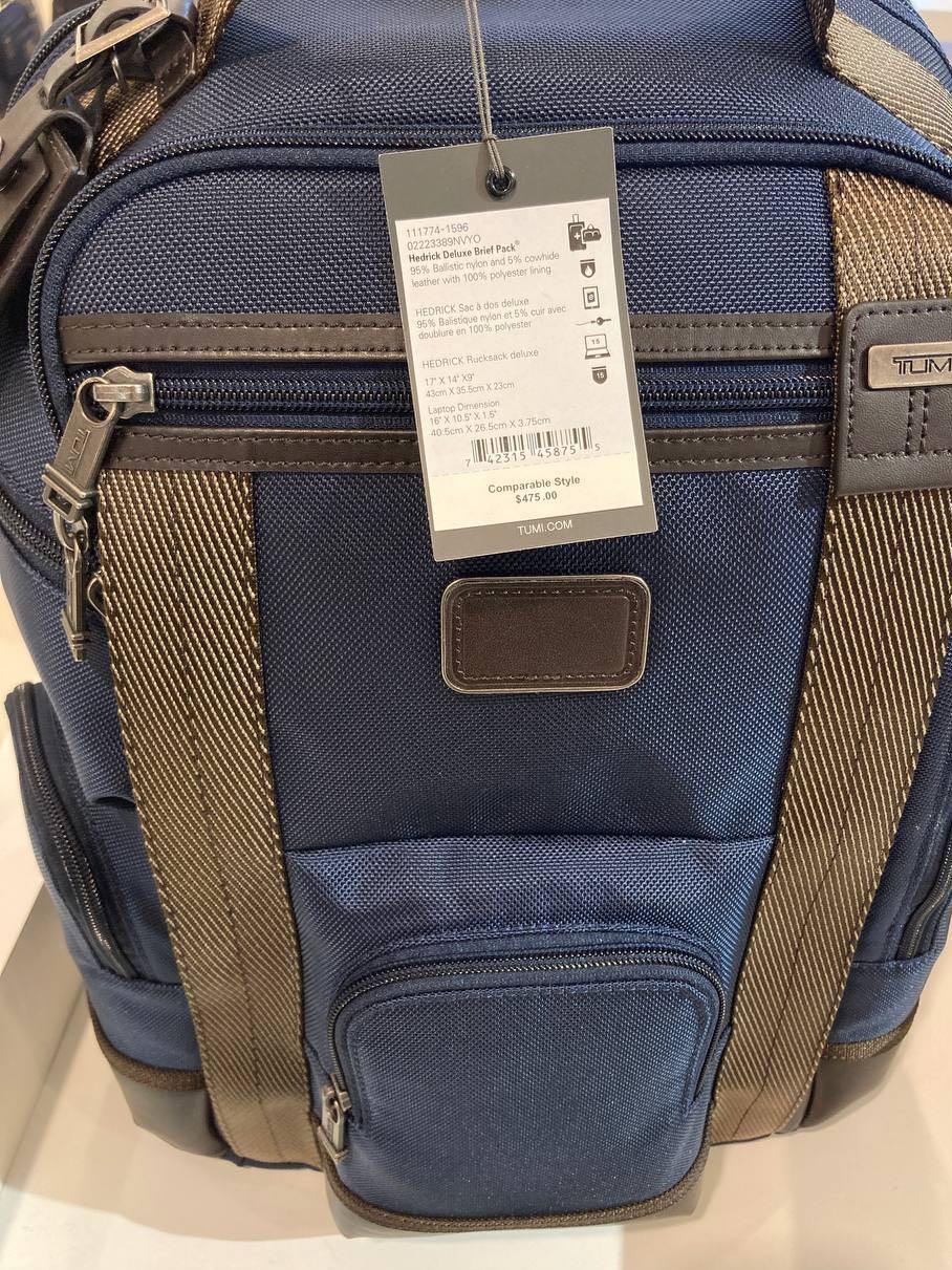 ON SALE PREORDER TUMI HEDRICK DELUXE BRIEF PACK Men s Fashion