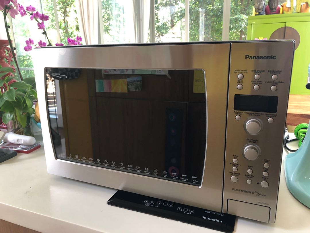 Panasonic NNC2003S convection oven, grill, microwave combination, TV