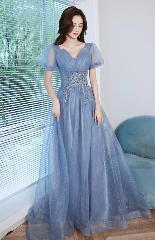 Next blue cheap prom dress