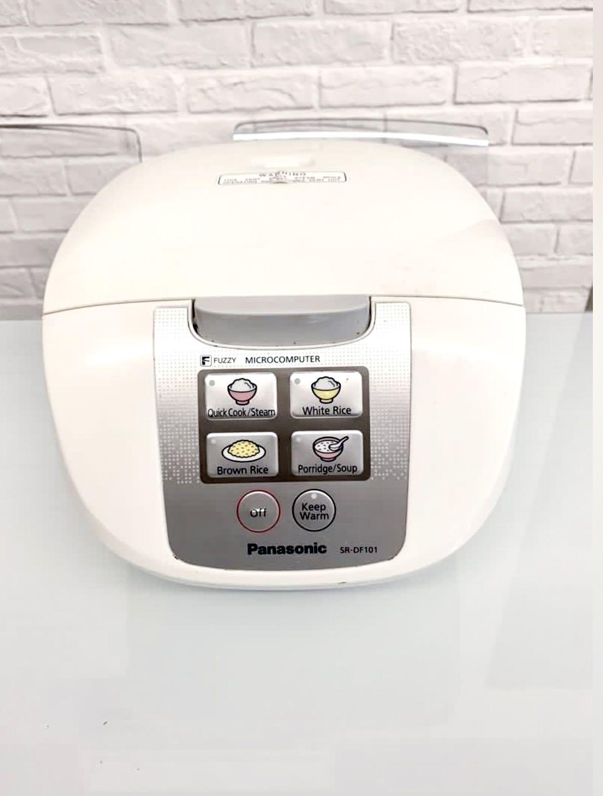 Rice Cooker Panasonic SRDF101, TV & Home Appliances, Kitchen