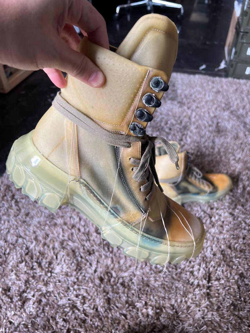Rick owens tractor dunk on sale