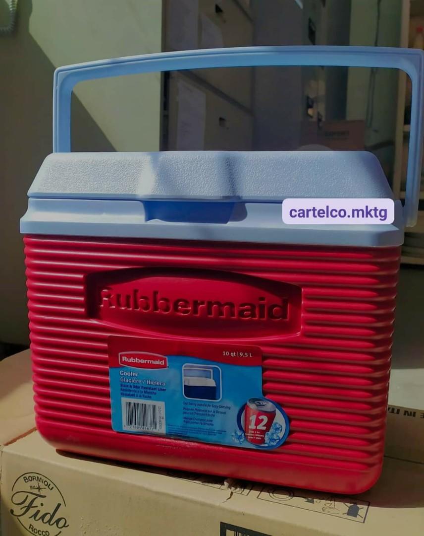 RUBBERMAID USA COOLER WHEELED. BIG COOLER .COOLER JUG. HEAVY DUTY