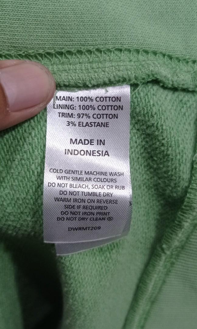 RUSSEL REVERSE PANEL HOODIE CACTUS
