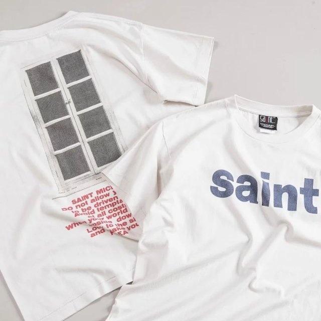 Saint Michael Door T-shirt, 男裝, 上身及套裝, T-shirt、恤衫、有領