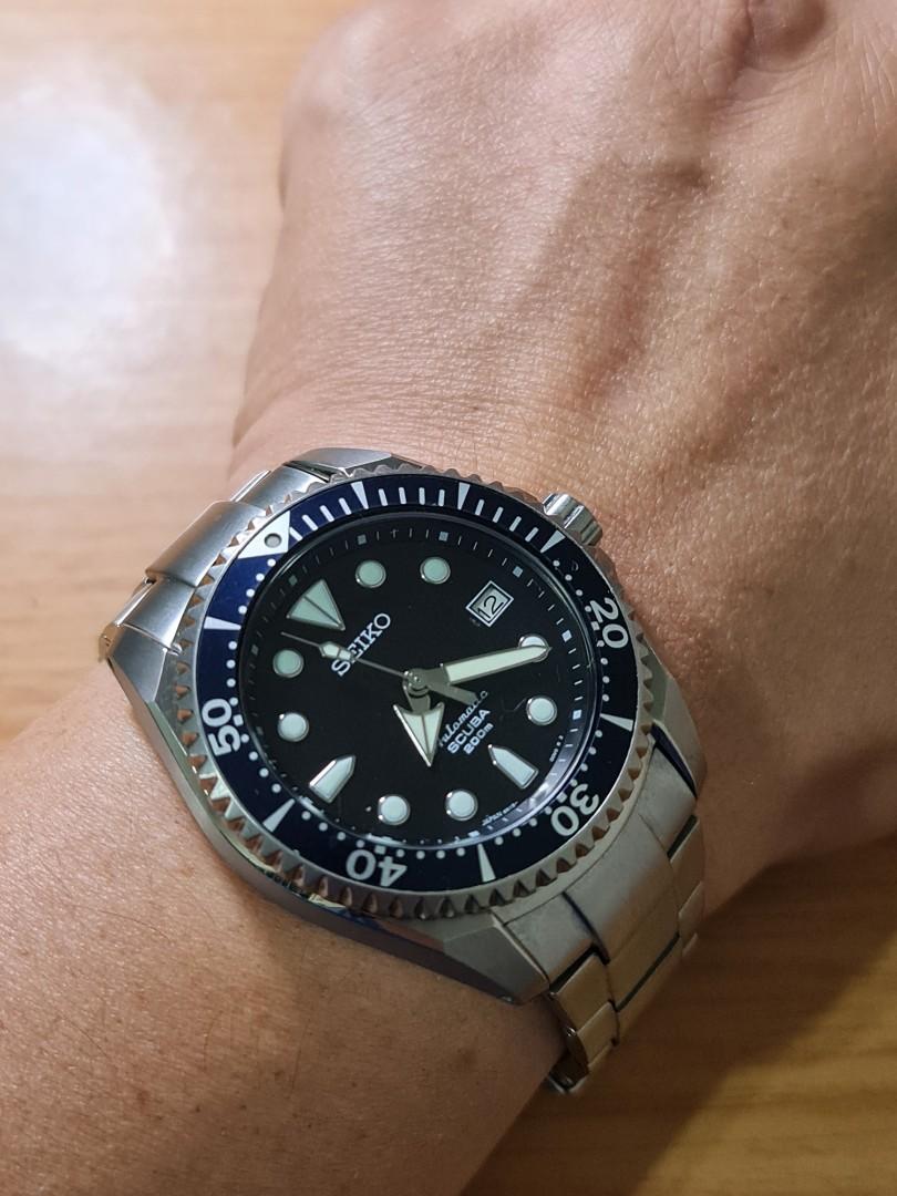 Seiko Shogun Titanium Diver Men s Fashion Watches Accessories
