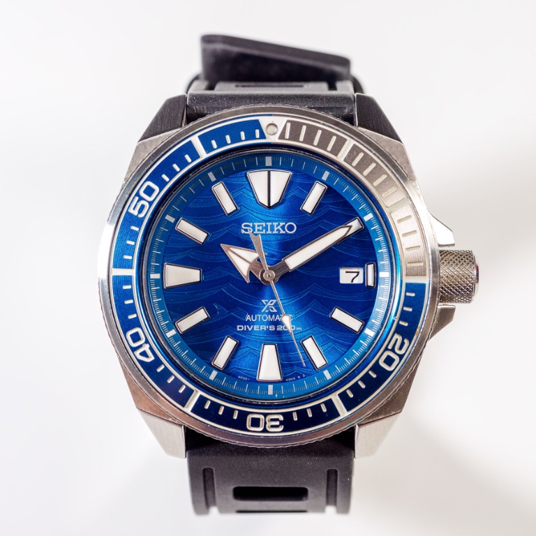 Seiko SRPD23K1 Samurai - Save The Ocean Great White Shark edition, Men's  Fashion, Watches & Accessories, Watches on Carousell
