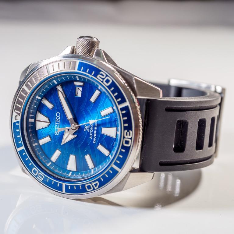 Seiko SRPD23K1 Samurai - Save The Ocean Great White Shark edition, Men's  Fashion, Watches & Accessories, Watches on Carousell