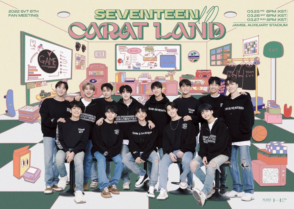 SEVENTEEN IN CARATLAND 2022, Tickets & Vouchers, Event Tickets on Carousell