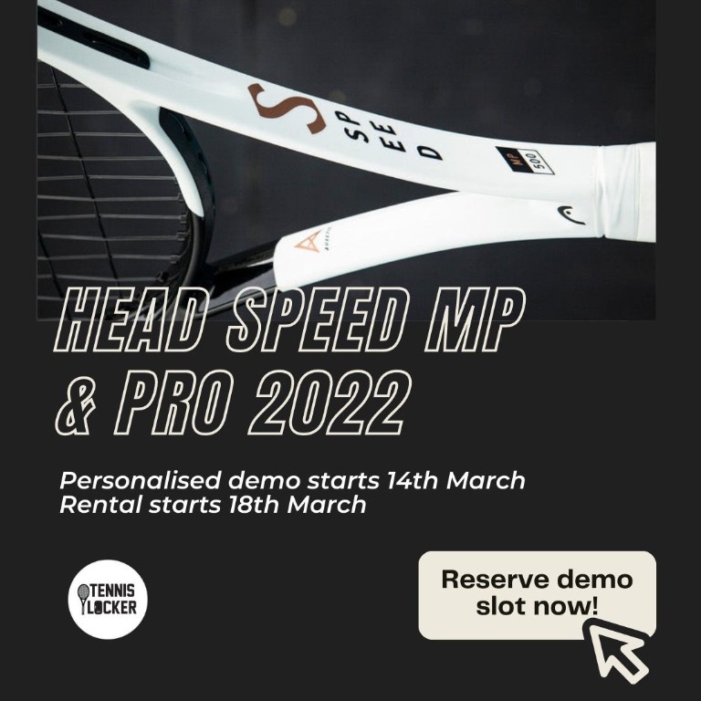 Head Speed MP / Pro 2022 Tennis Racket Demo, Sports Equipment, Sports