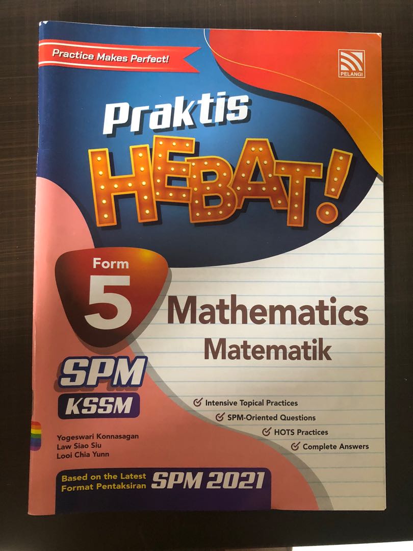 Spm Pelangi Praktis Hebat Math Form 5 Hobbies Toys Books Magazines Textbooks On Carousell