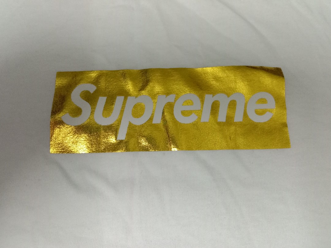 Gold box shop logo supreme