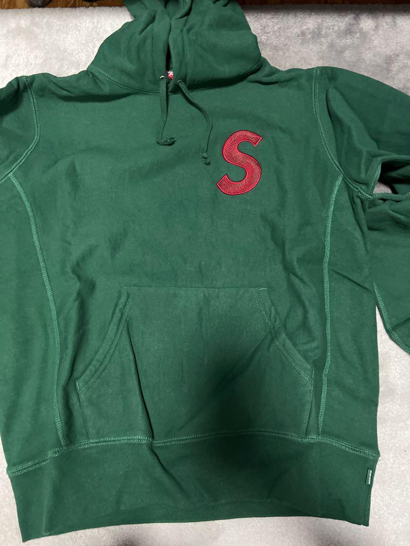 Supreme s logo hoodie, Men's Fashion, Coats, Jackets and Outerwear 