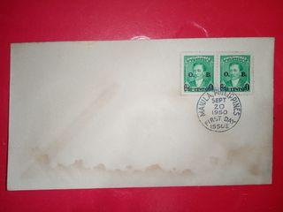 FDC - SURCHARGED JOSE RIZAL (SEPT. 20, 1950) #3-70
