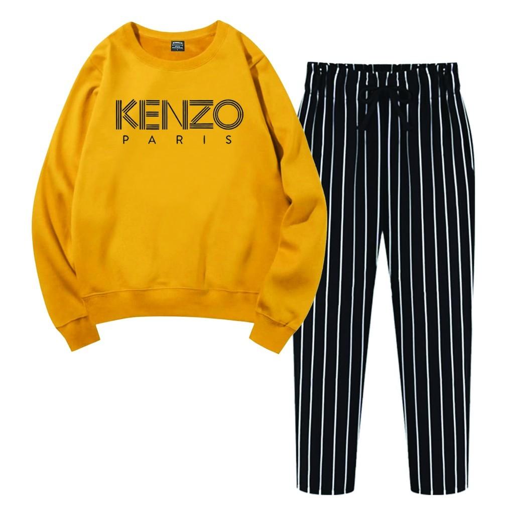 Sweater Pants Set, Fesyen Wanita 