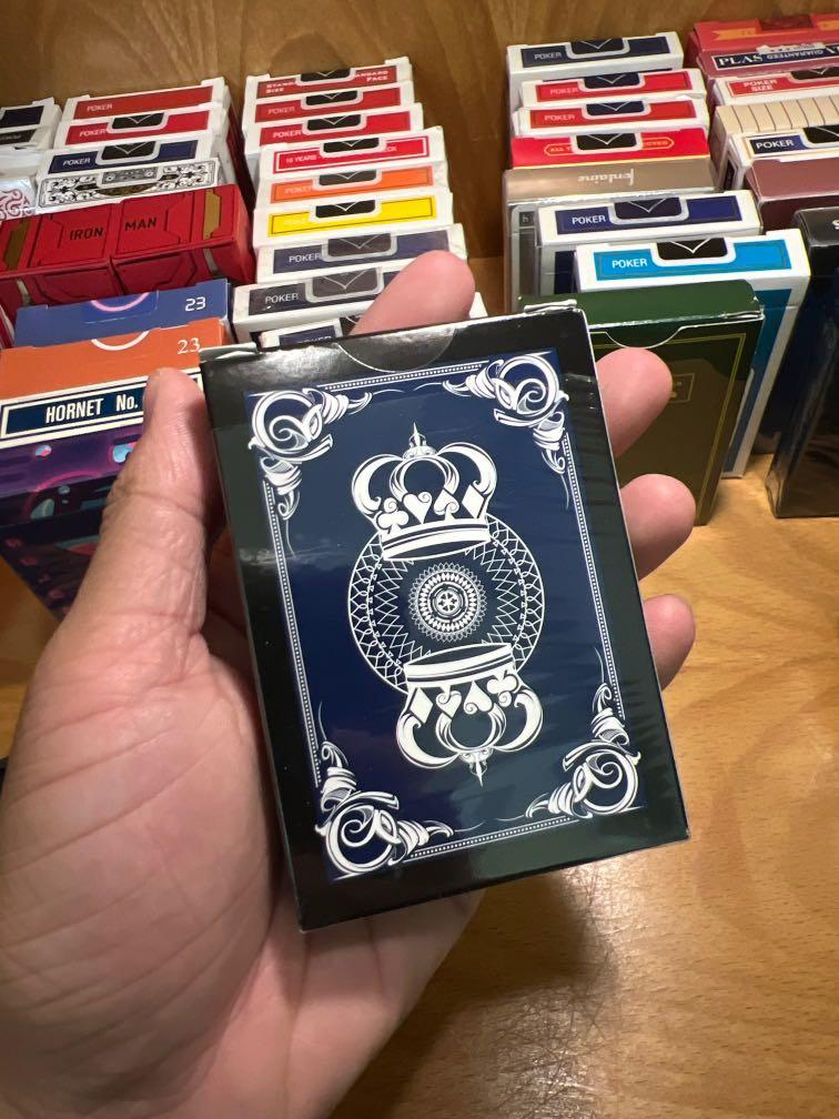Red Crown Luxury Deck The Blue Crown HOPC Alex Pandrea Playing Cards