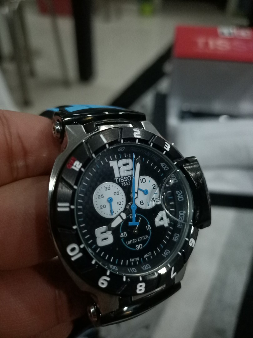 Tissot t sales race blue