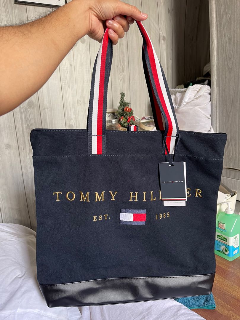 Tommy Canvas Tote Bag