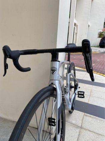 TWITTER Cyclone PRO with SRAM RIVAL Carbon Frame Road Bike Silver