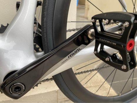 TWITTER Cyclone PRO with SRAM RIVAL Carbon Frame Road Bike Silver
