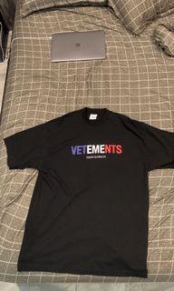 Vetements Think Differently Tee, Men's Fashion, Tops & Sets 
