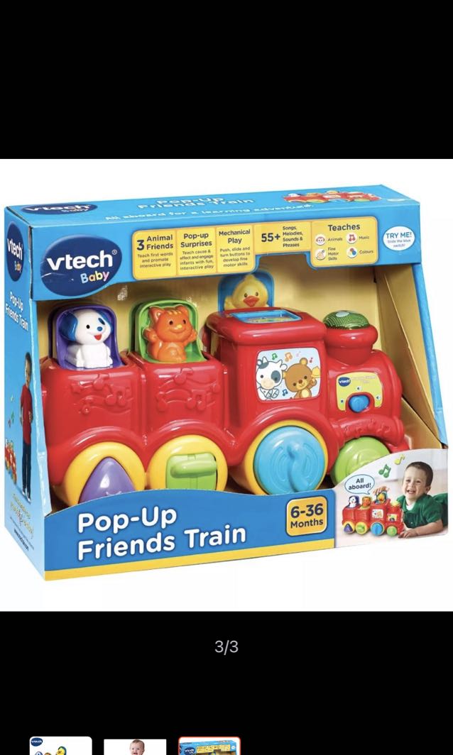 Vtech train pop up hotsell
