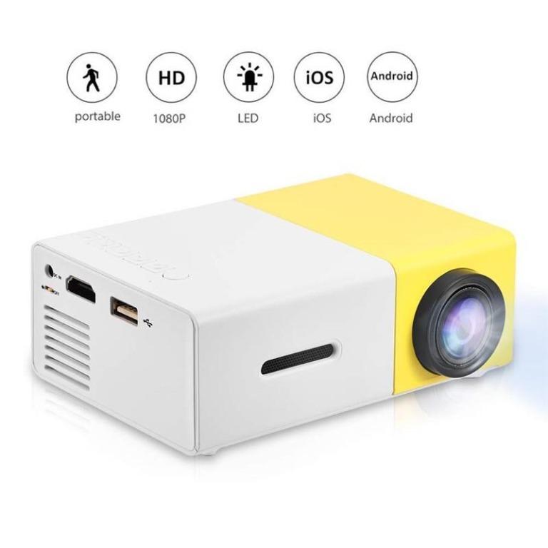 YG-300 600 Lumens Mini Portable Projector (Category: Projectors) located in Manila. Submitted by kinasamudio913 (Listing ID 1148342979, Image 1). Description: Brand: YG300 Imaging Unit: TFT LCD Brightness: 400-600 Lumens Contrast: 800:1 Native Resolution: 320x240pixels Supported Resolution: 1920x 1080pixels Light Source: LED LED Life Time: 30,000+Hours Projection Distance: 0.8-2M Color: Yellow,Blue,Black #PROJECTOR #MINI #AFFORDABLE #PORTABLE #60