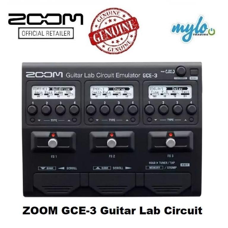 Zoom GCE 3 Guitar Lab Circuit Emulator USB Audio Interface GCE3