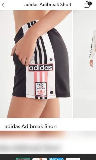 Adidas adibreak sales shorts womens