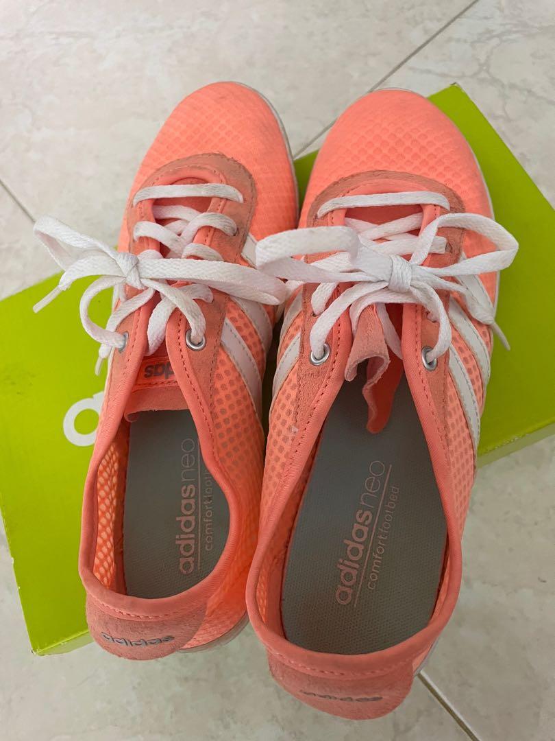 Adidas Neo Pink Sneakers Women s Fashion Footwear Sneakers on Carousell