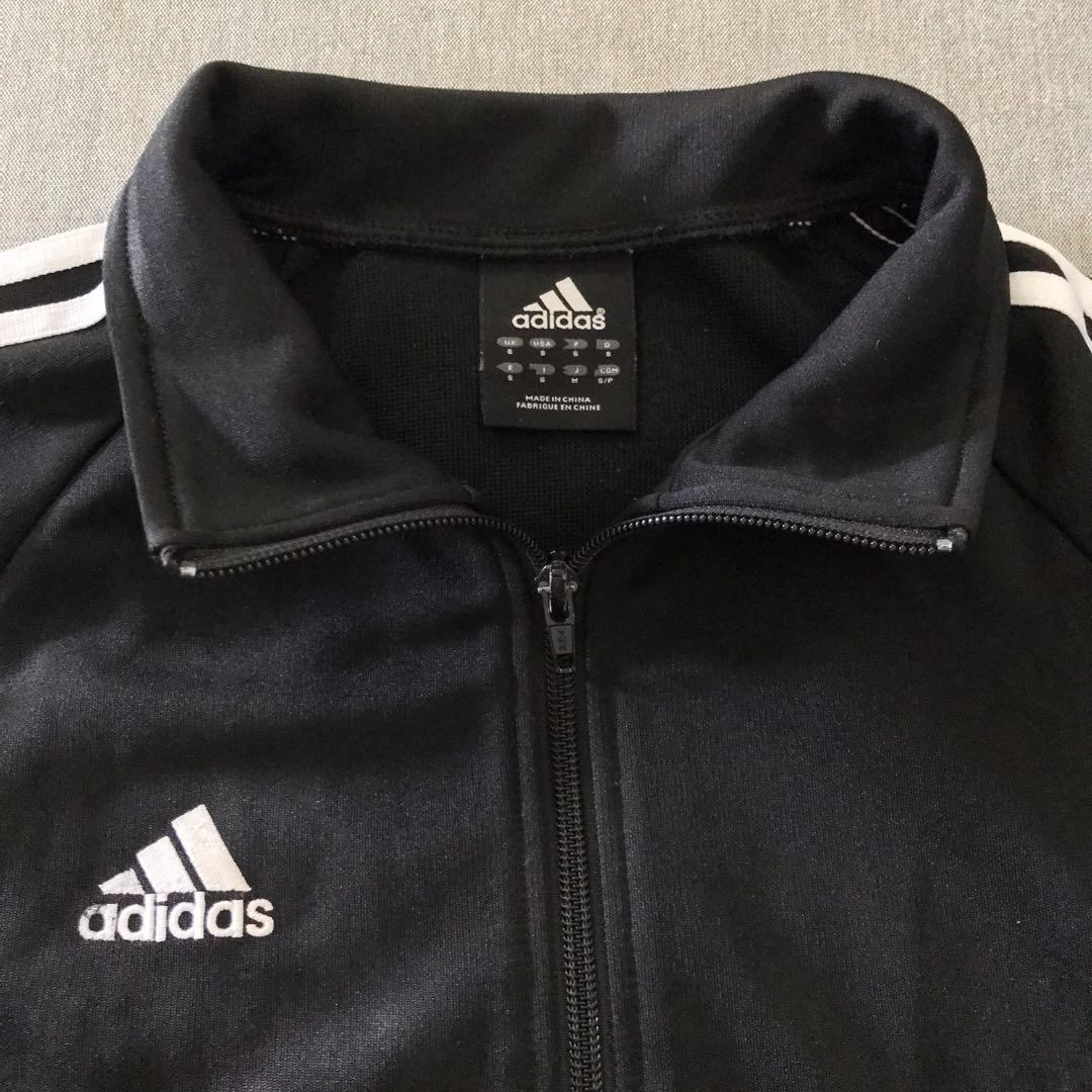 Adidas Track Jacket Climalite Size S Black Men s Fashion Coats