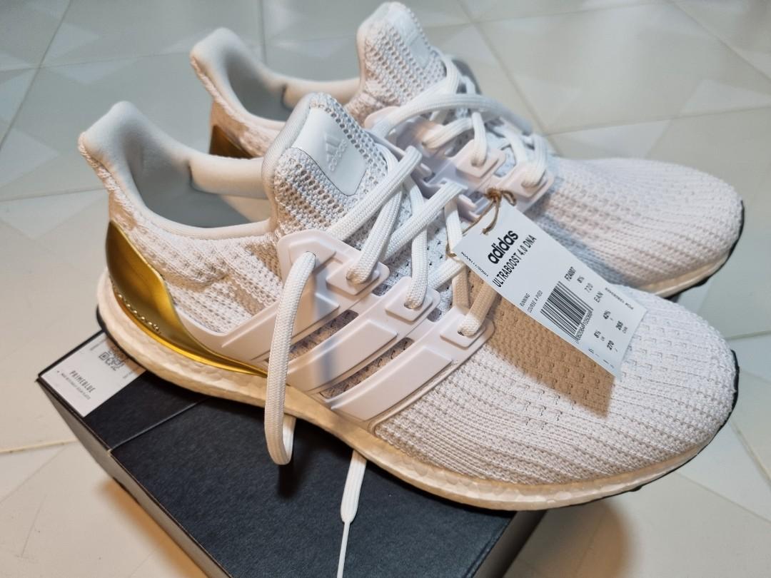 Adidas Ultraboost 4.0 DNA unisex white w gold