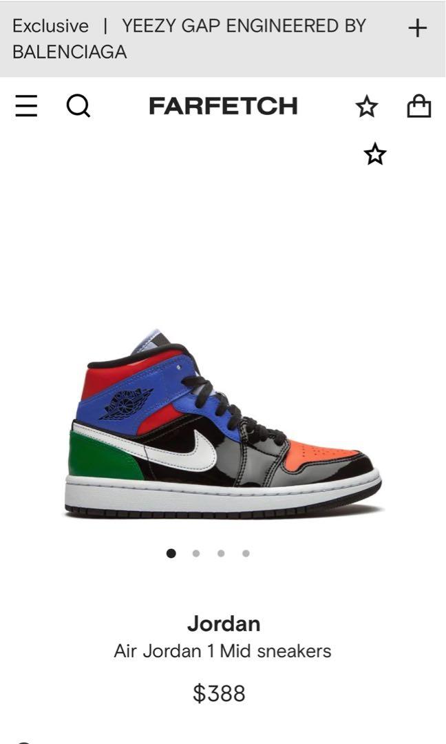jordan 1 mid multi patent footlocker